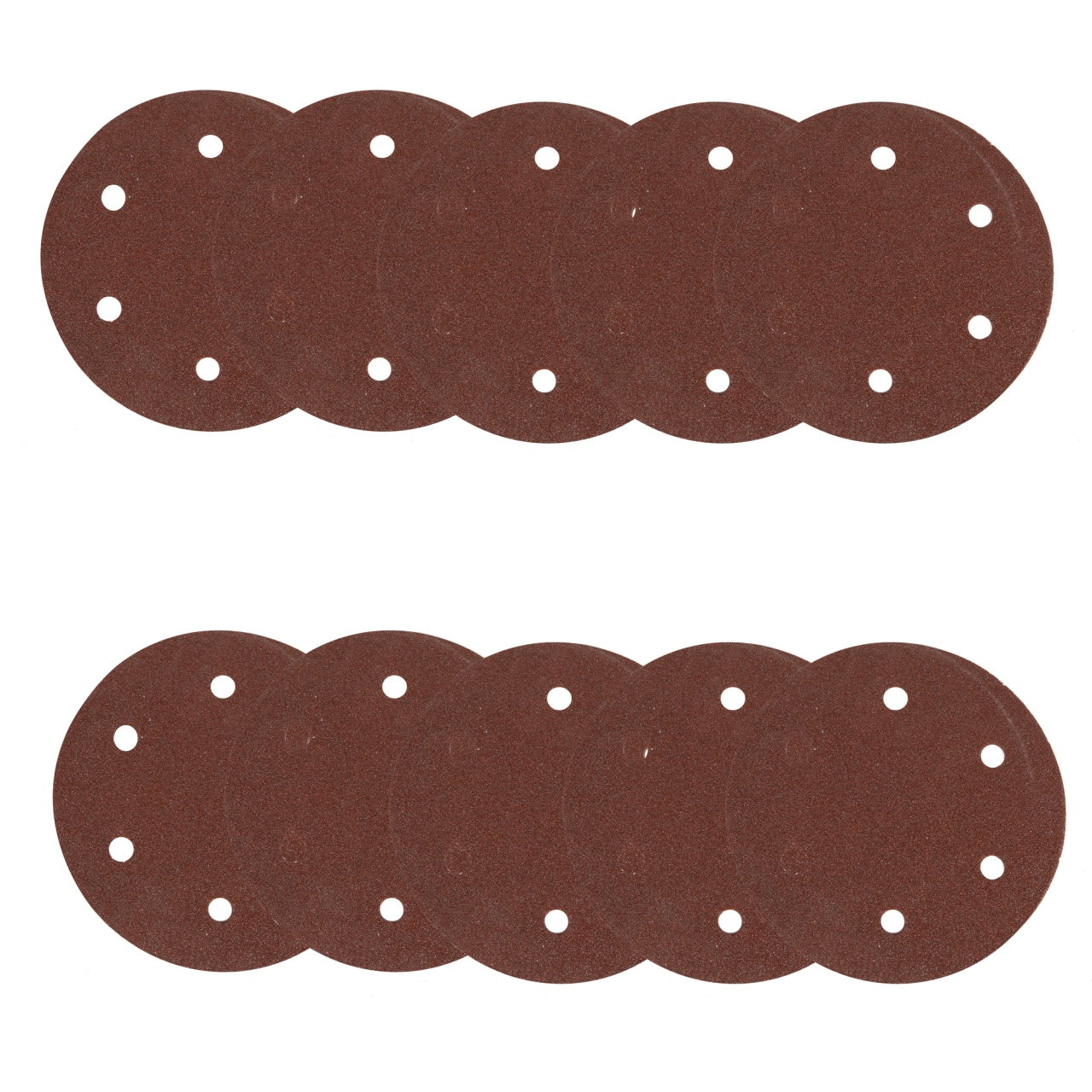 Set 10 hârtie abrazivă P80 215 mm 6 găuri Detoolz DZ-C268