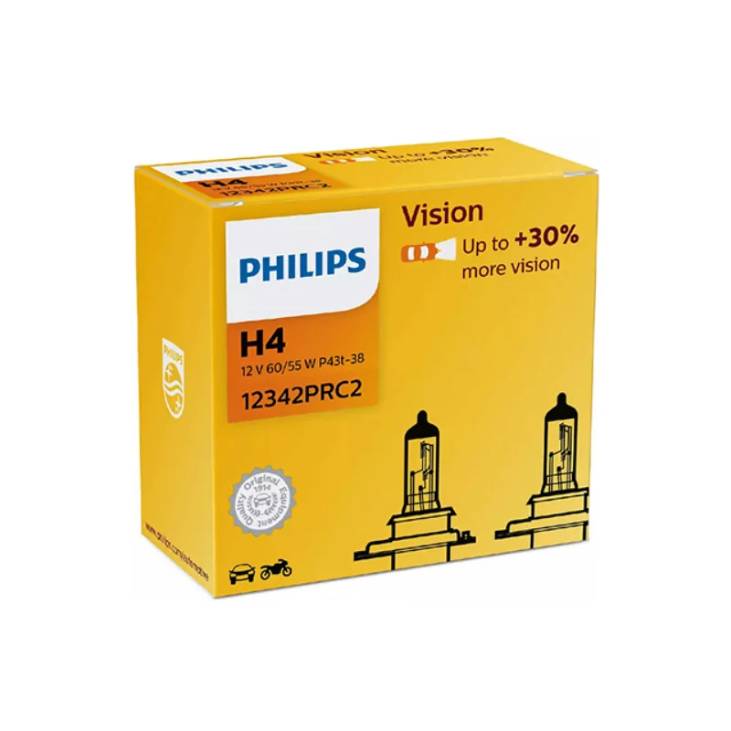 Set 2 Buc Becuri Auto X-treme Vision Philips