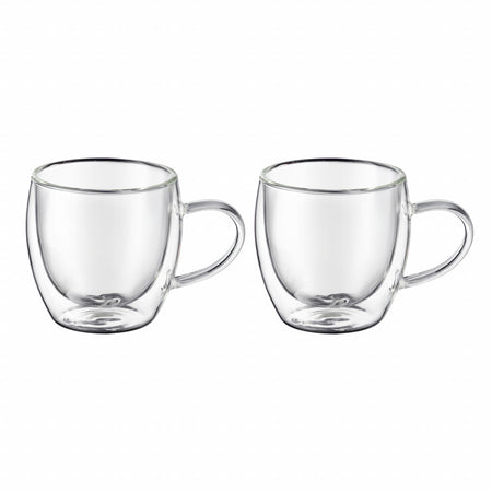 Set 2 cești cafea espresso 100 ml, sticlă termorezistentă, Mia AMBITION 96857