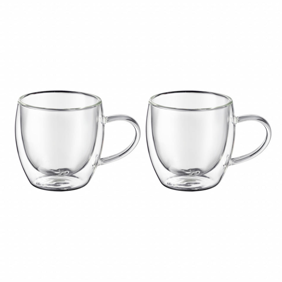 Set 2 cești cafea espresso 100 ml, sticlă termorezistentă, Mia AMBITION 96857