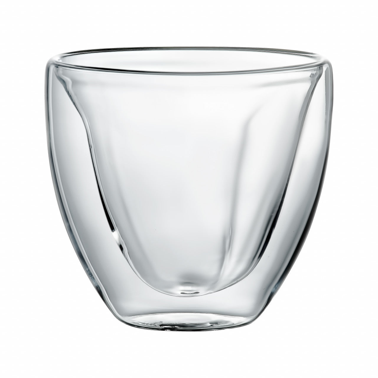 Set 2 pahare termorezistente cu model inima Mia Ambition pentru băuturi calde sau reci 250 ml