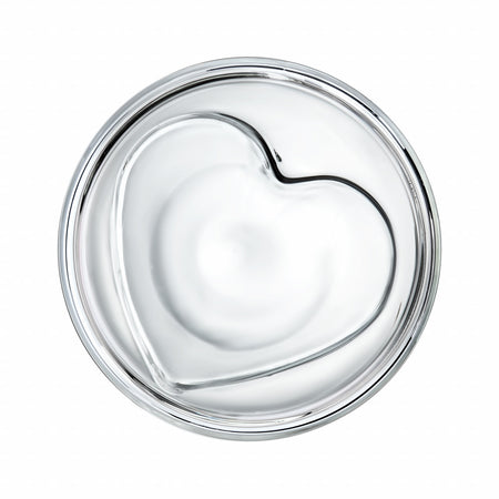 Set 2 pahare termorezistente cu model inima Mia Ambition pentru băuturi calde sau reci 250 ml
