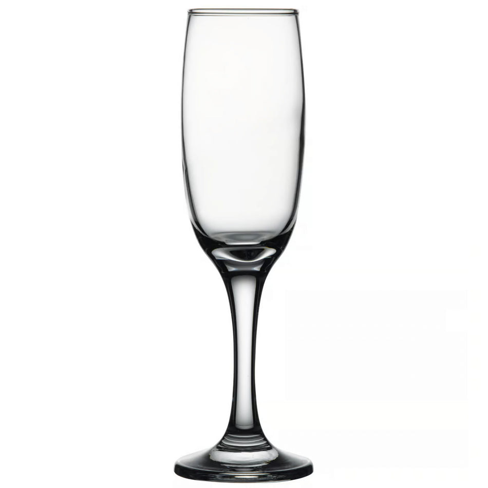 Set 6 pahare șampanie 210 ml, design elegant și rezistent, Imperial PASABAHCE 64551