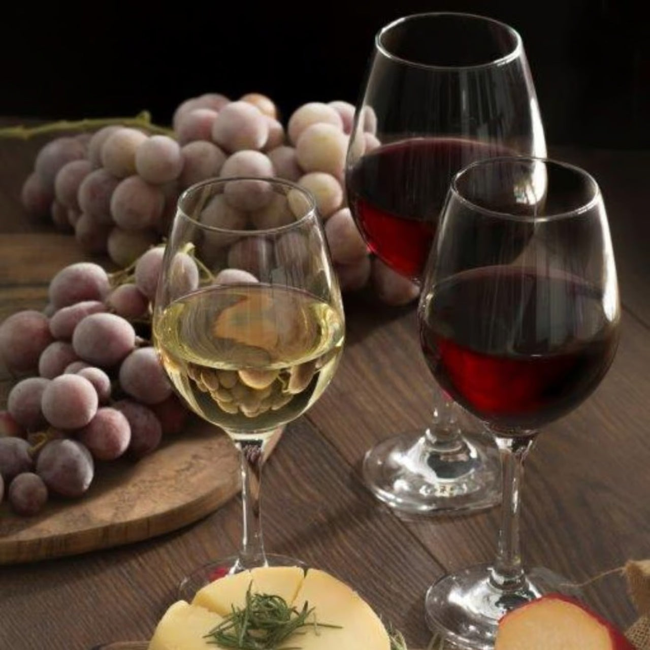 Set 6 pahare vin din sticlă Amber PASABAHCE, diverse capacități 295 ml