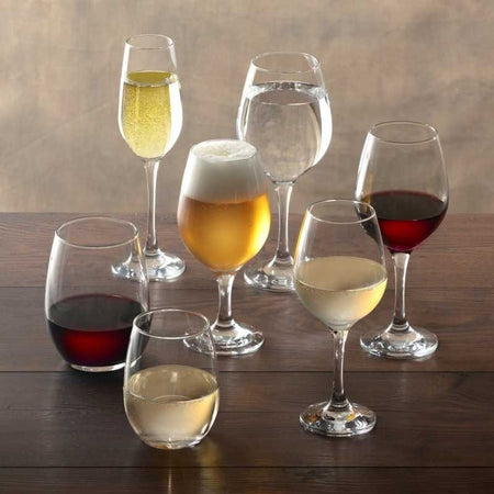 Set 6 pahare vin din sticlă Amber PASABAHCE, diverse capacități 295 ml