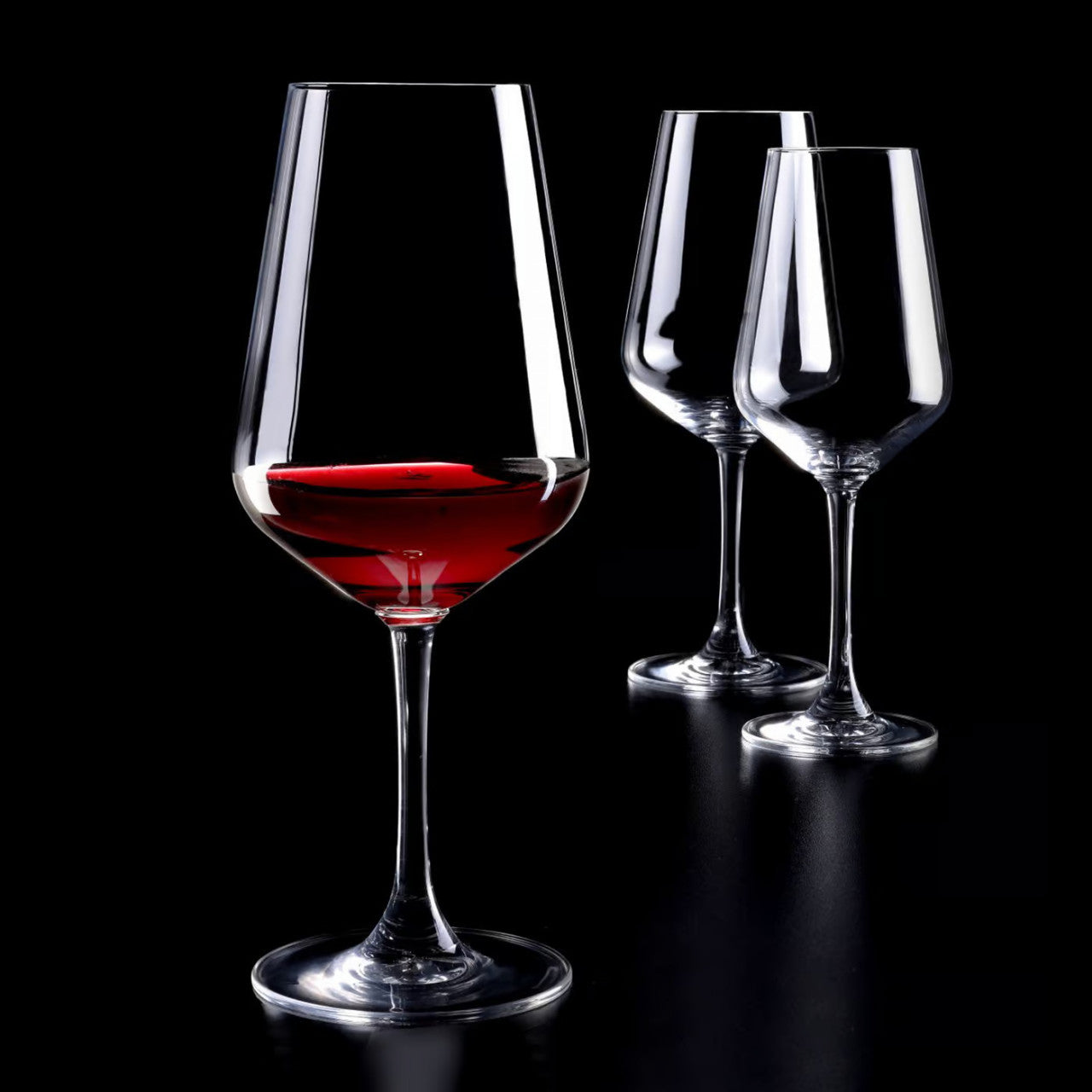 Set 6 pahare vin Allegra de la Pasabahce, design elegant din sticlă rezistentă
