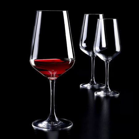 Set 6 pahare vin Allegra de la Pasabahce, design elegant din sticlă rezistentă
