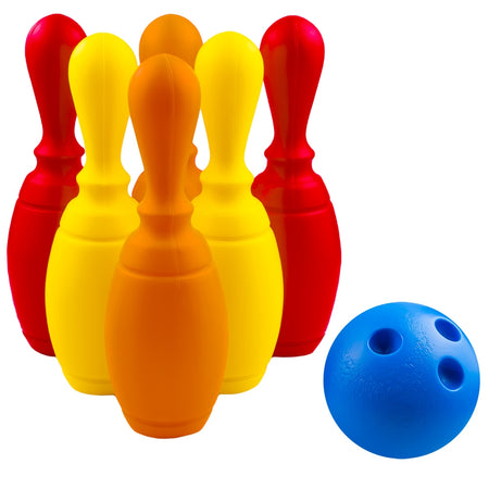 Set Bowling, 6 Piese+minge/suport