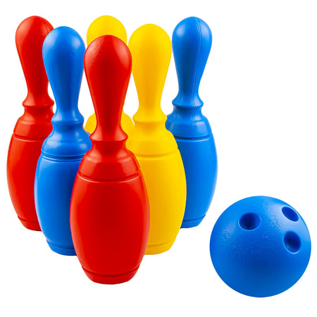 Set Bowling, 6 Piese+minge/suport