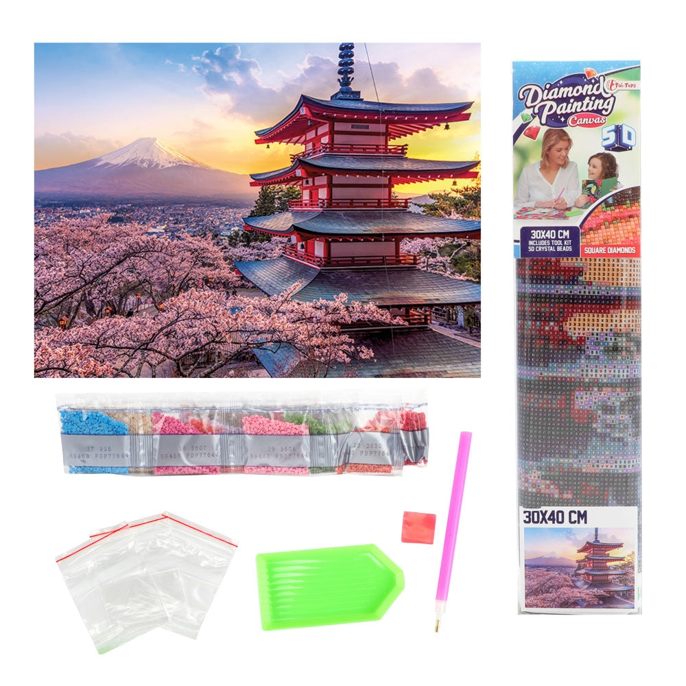 Set creatie cu diamante, 30x40 cm - Toi-Toys