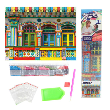 Set creatie cu diamante, 30x40 cm - Toi-Toys