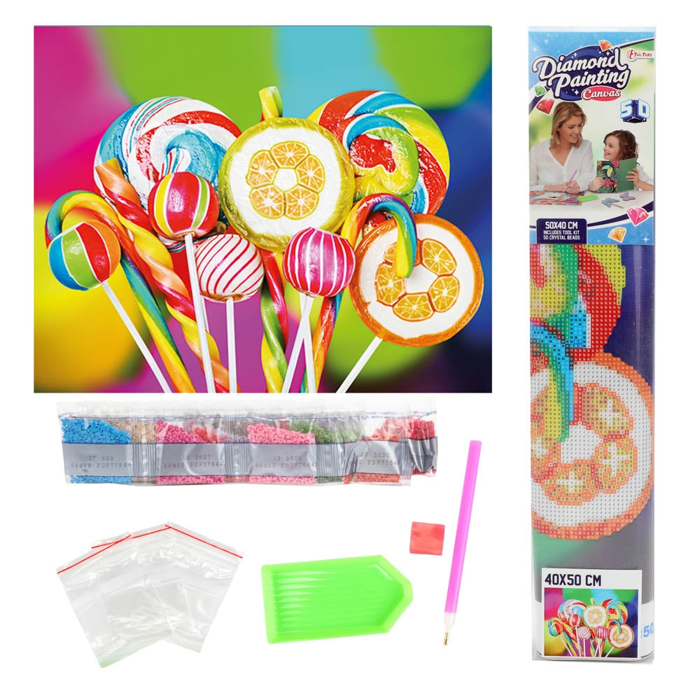 Set Creatie Cu Diamante, 40x50 Cm