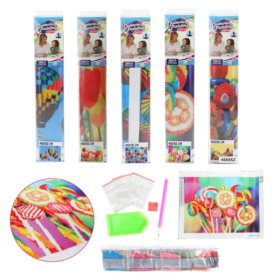 Set Creatie Cu Diamante, 40x50 Cm