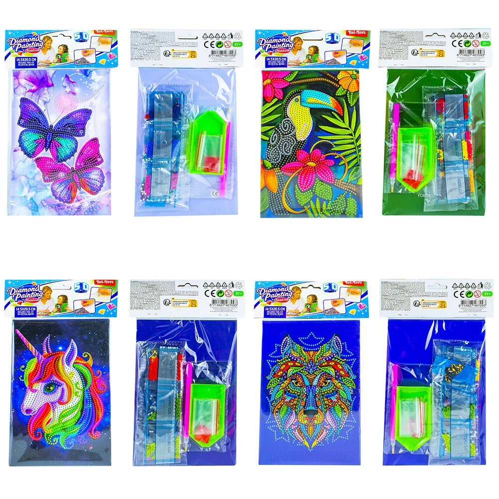 Set Creatie Cu Diamante - Jurnal, 14.5x20.5cm