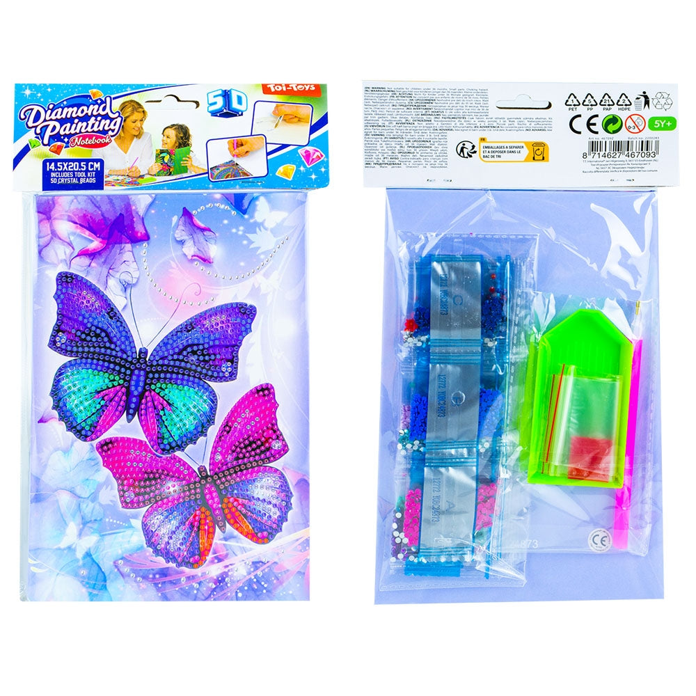 Set Creatie Cu Diamante - Jurnal, 14.5x20.5cm