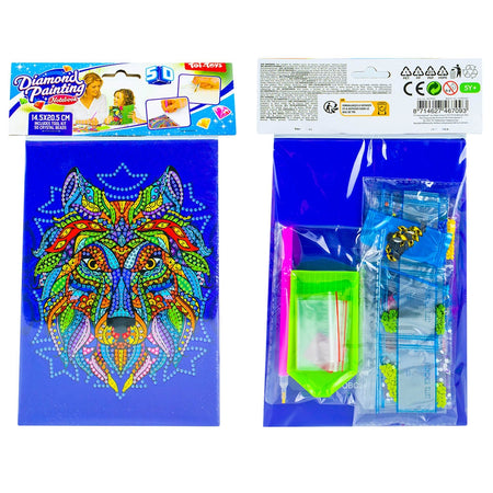 Set Creatie Cu Diamante - Jurnal, 14.5x20.5cm