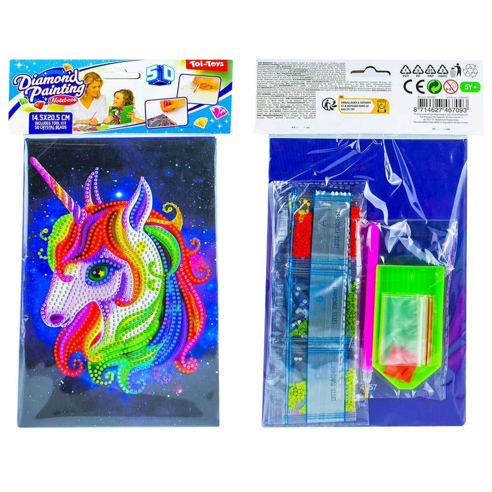 Set Creatie Cu Diamante - Jurnal, 14.5x20.5cm