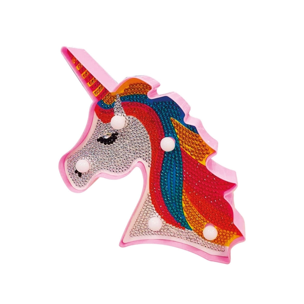 Set Creatie Cu Diamante, Lampa Unicorn - Toi-toys