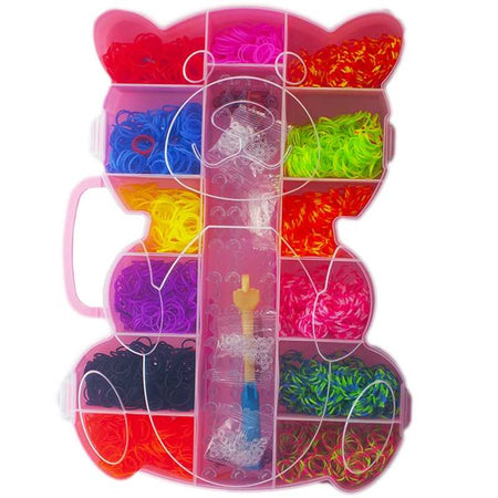 Set creativ elastice 3200 piese ursulet GH-3200