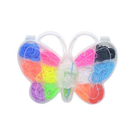 Set Creativ Elastice, 360 Piese, Fluturas Gh-360