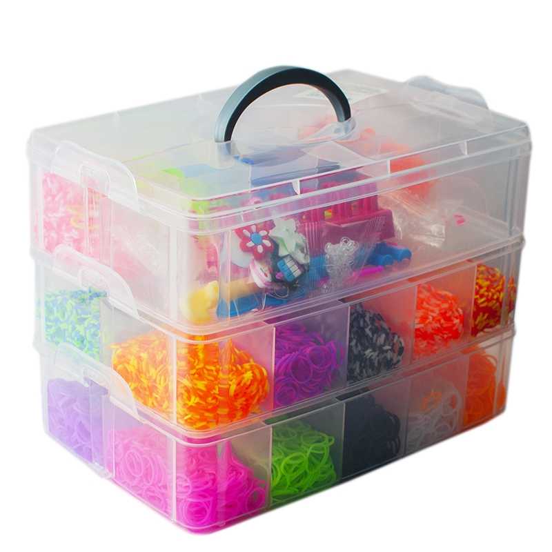 Set creativ elastice, 9000 piese pentru brățări, accesorii, GH-9000