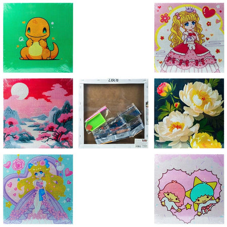 Set Creativ: Mozaic Cu Diamante, Canvas, 30x30cm