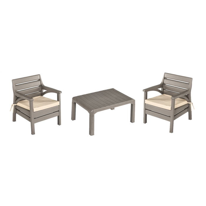 Set Mobilier Gradina Barcelona Grey