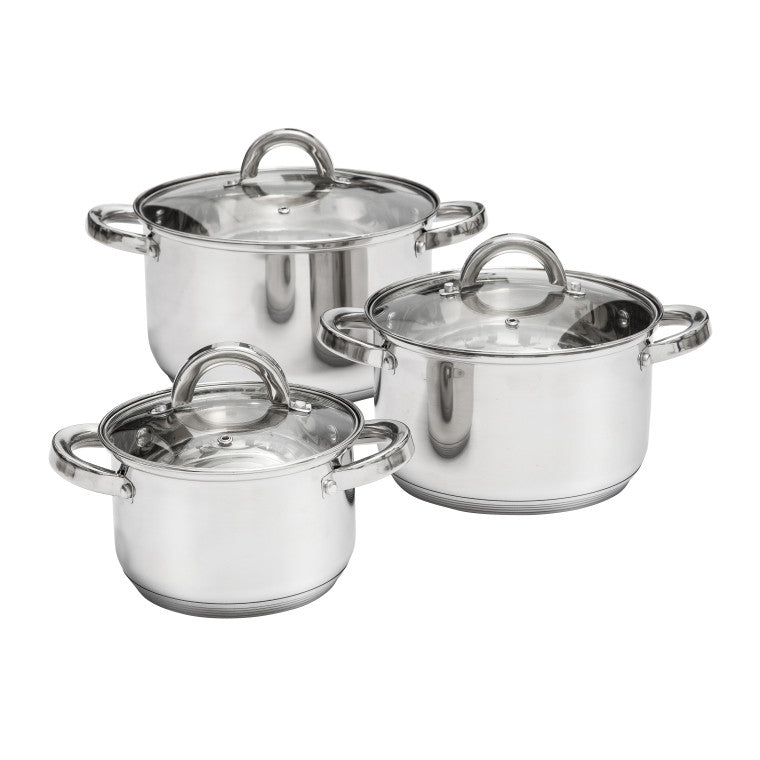 Set oale din inox Berry de la Ambition, diferite seturi, pentru bucătărie