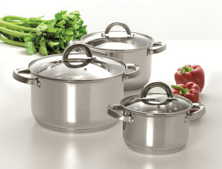 Set oale din inox Berry de la Ambition, diferite seturi, pentru bucătărie