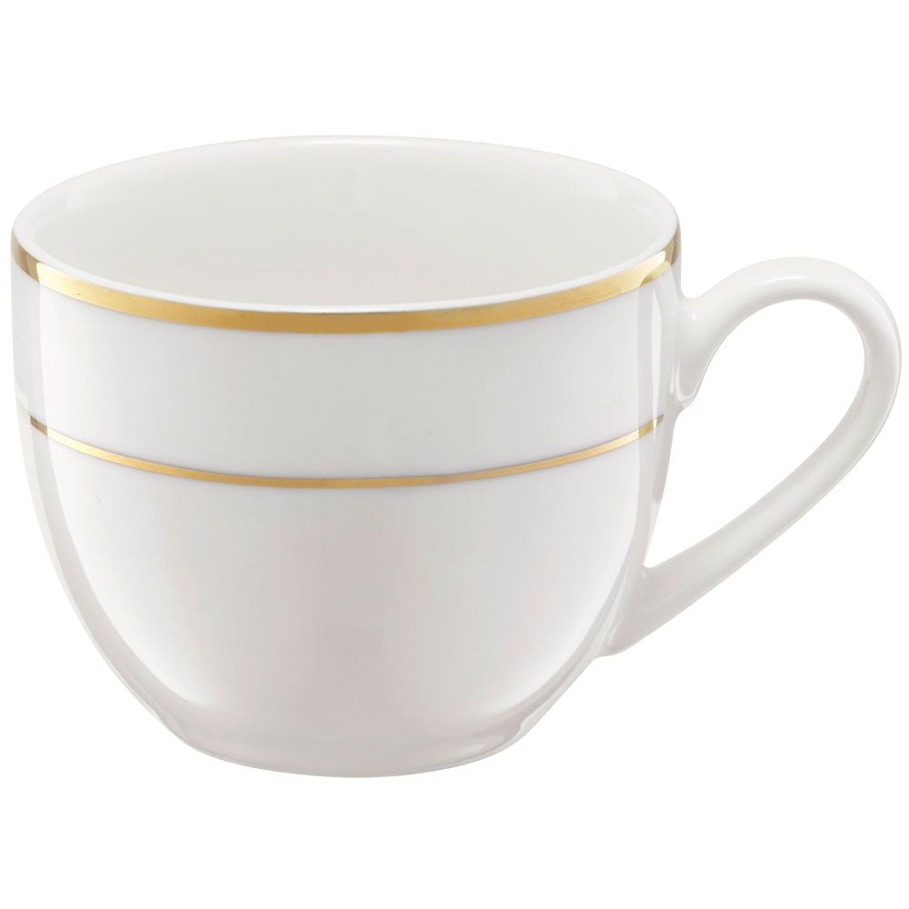 Set servire ceai sau cafea, 12 piese, 6 persoane, Aura Gold AMBITION 29194
