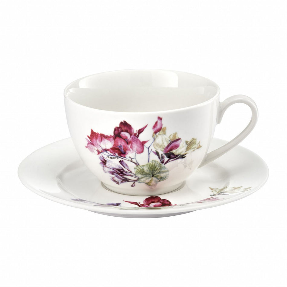 Set servire ceai sau cafea, 12 piese, 6 persoane, Garden AMBITION 29144