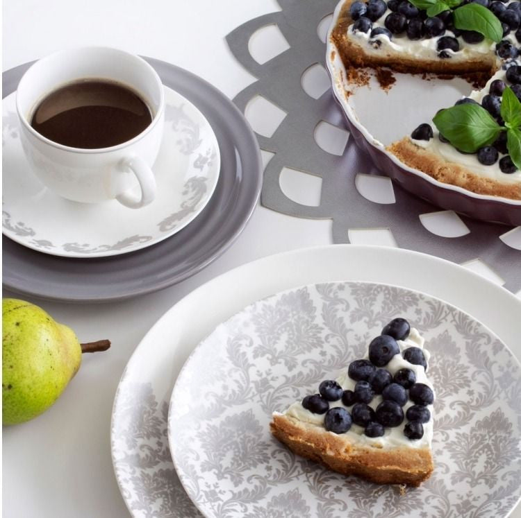 Set servire ceai sau cafea 12 piese pentru 6 persoane Glamour Ambition 29098