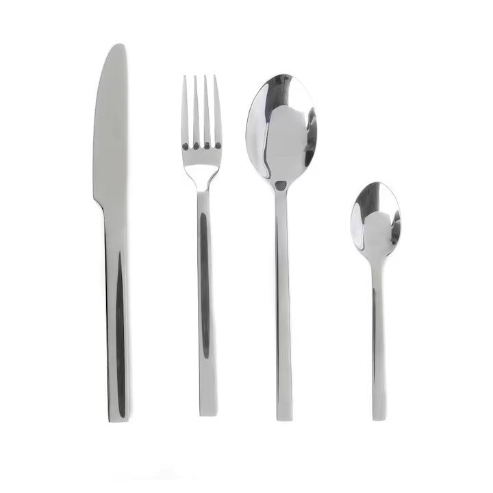 Set tacamuri inox 16 piese pentru 4 persoane Russell Hobbs 713112