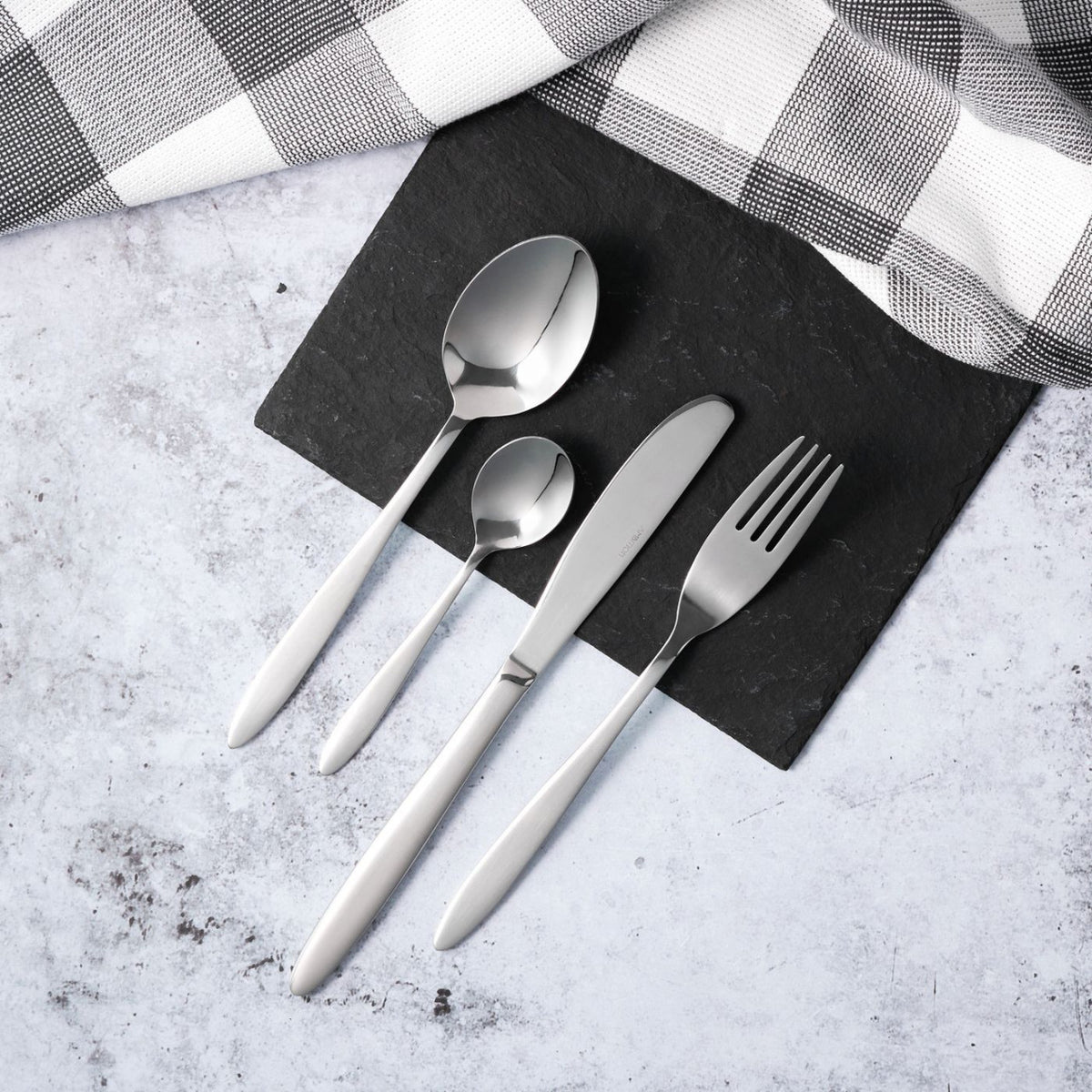 Set tacamuri inox, 24 piese, 6 persoane, Marabella Ambition 69810