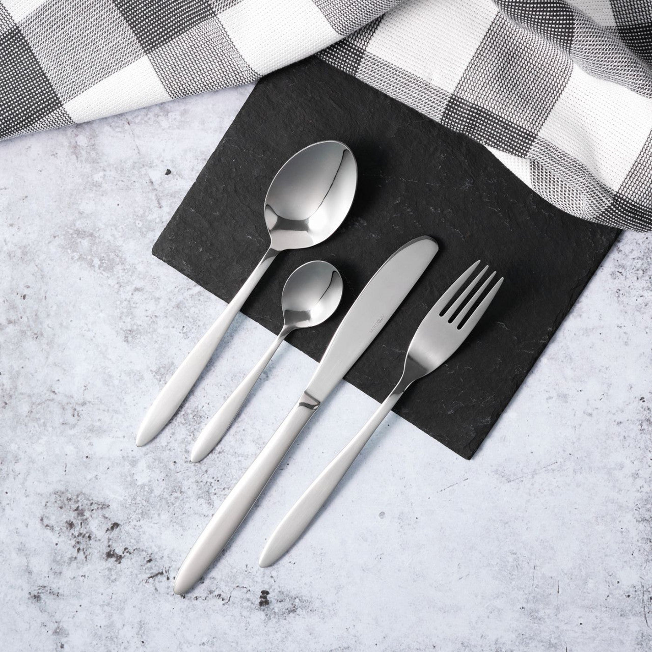 Set tacamuri inox, 24 piese, 6 persoane, Marabella Ambition 69810
