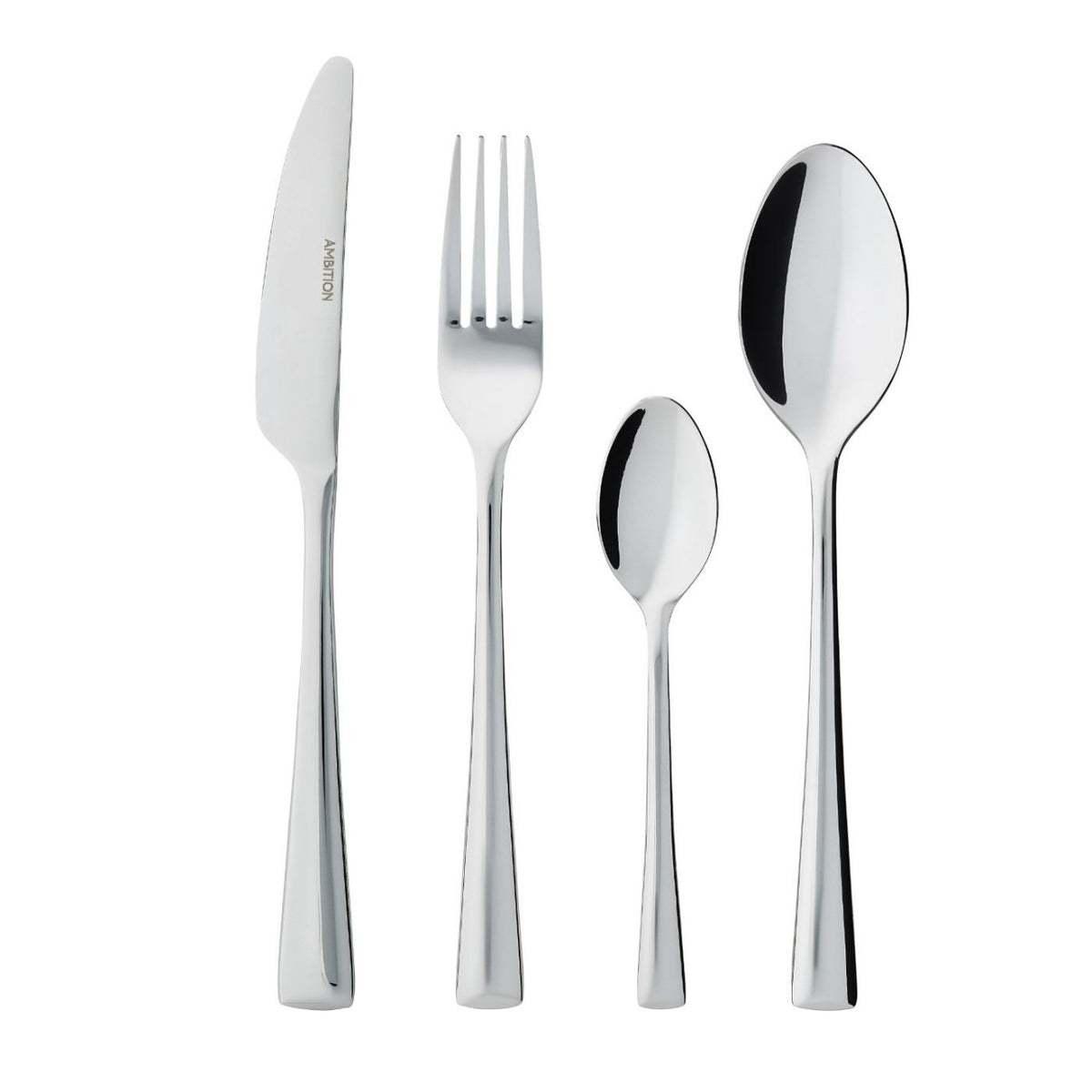 Set tacâmuri inox Siena Ambition, eleganță pentru masă 6 persoane 24 piese