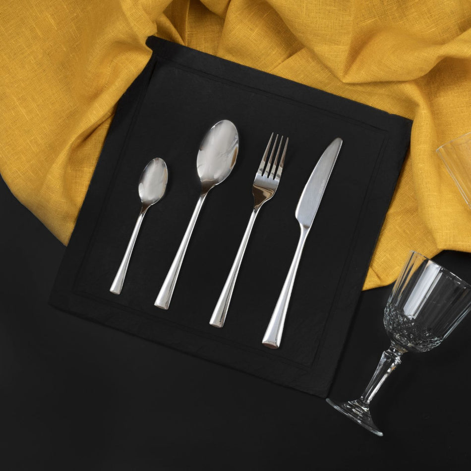 Set tacâmuri inox Siena Ambition, eleganță pentru masă 6 persoane 24 piese