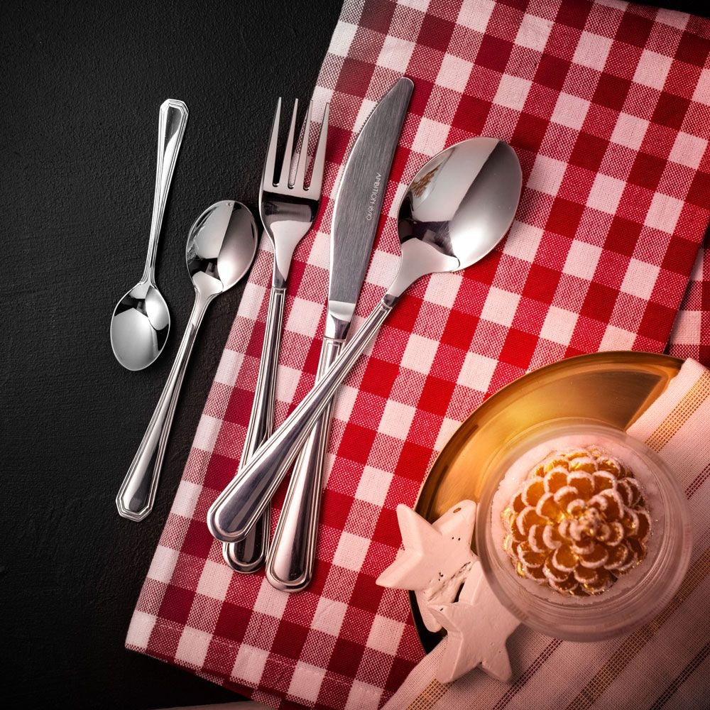 Set tacamuri inox, 24 piese, 6 persoane, Verona Ambition 89564