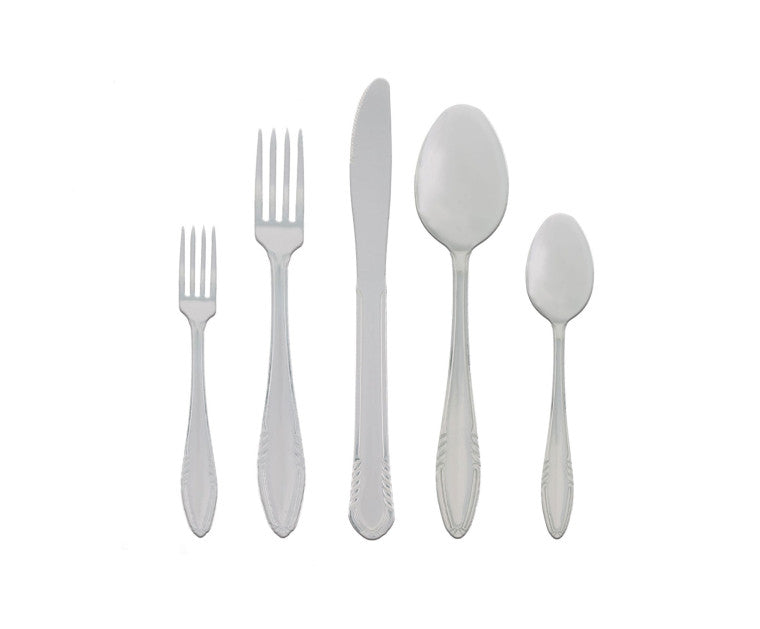 Set tacamuri inox, 30 piese, 6 persoane, Anna OEM 713002