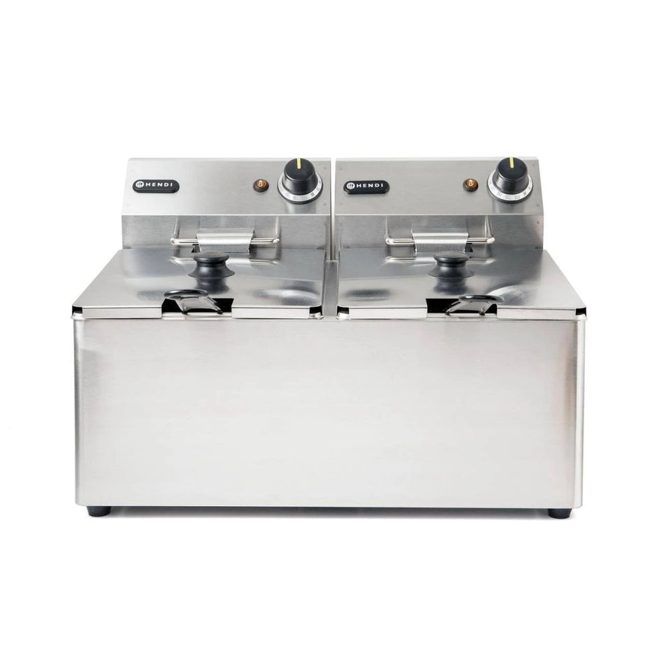 Friteuza Blue Line 2x8 Litri, 230v, 2x3500w