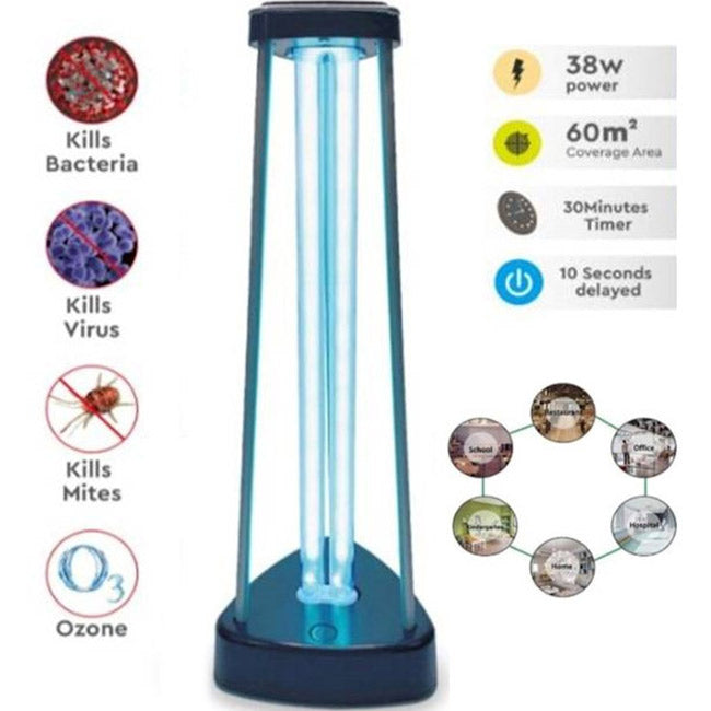 Lampa Uv-c Germicida Cu Ozon 38w