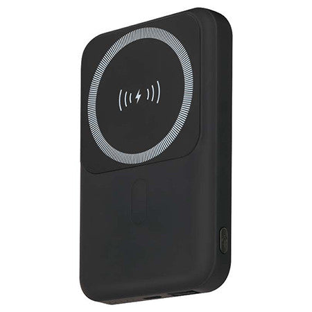 Power Bank 10000mah Cu Inel Magnetic Incarcare Wireless - Gri