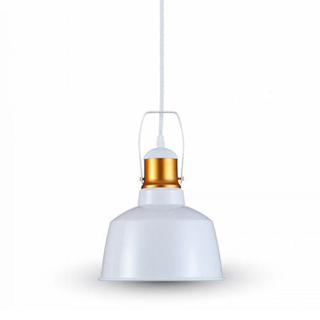 Corp Suspendat Pentru Iluminat Max 60w Ip20 Lemn - Alb