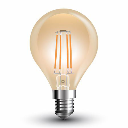 Bec Led P45 E14 4w Filament 2200k Alb Cald