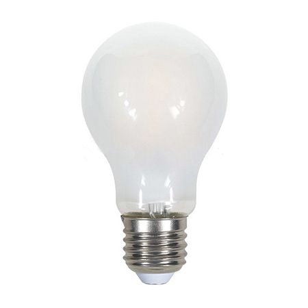 Bec Led A60 E27 Cu Filament 2700k Alb Cald Sticla Mata