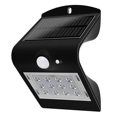 Lampa Led Solara 1.5w 4000k Alb Neutru Negru/Alb