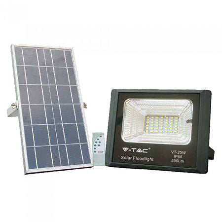 Reflector Led 12w 6000k Cu Incarcare Solara