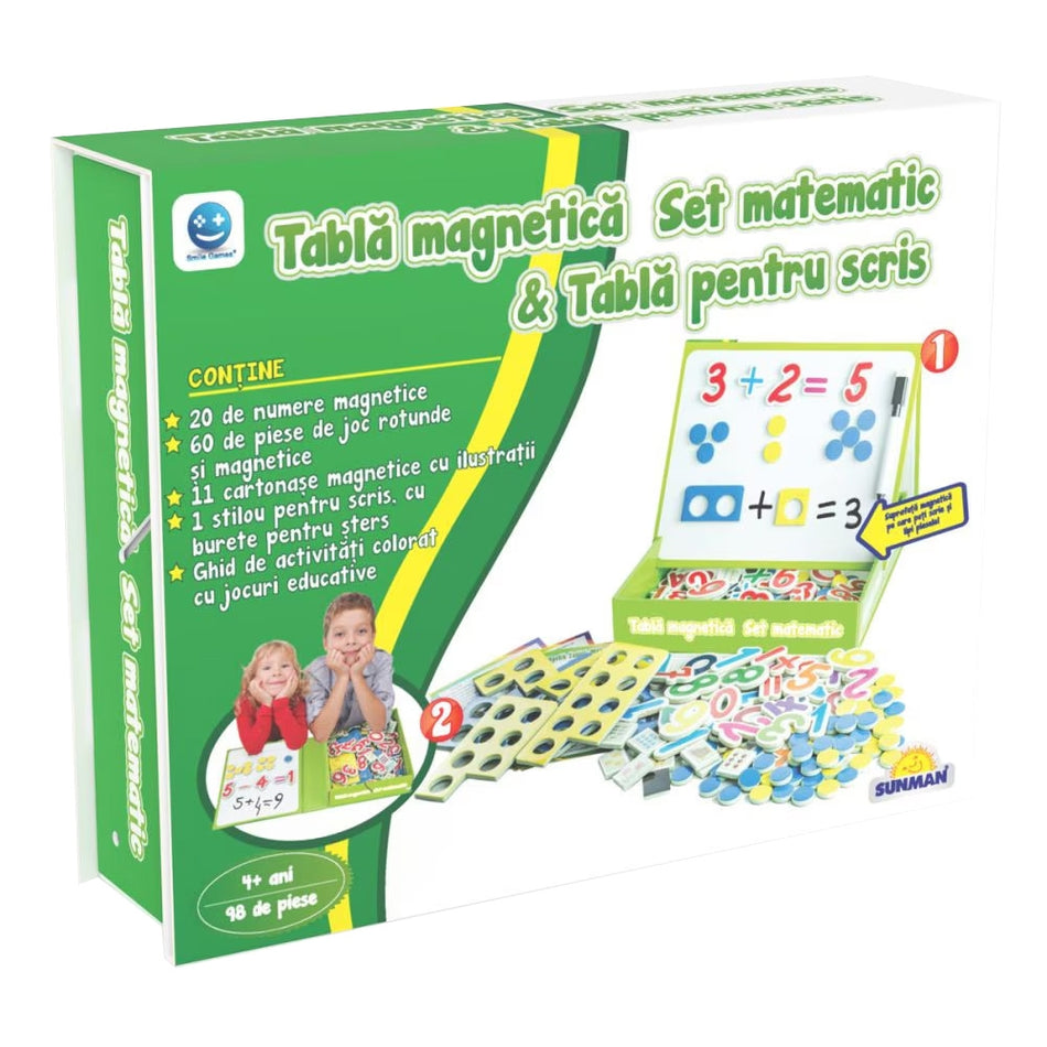 Joc Educativ Matematic Pe Tableta Magnetica