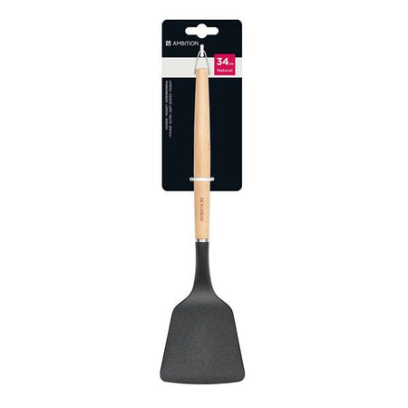 Spatulă bucătărie cu mâner din lemn, din colecția Natural Ambition