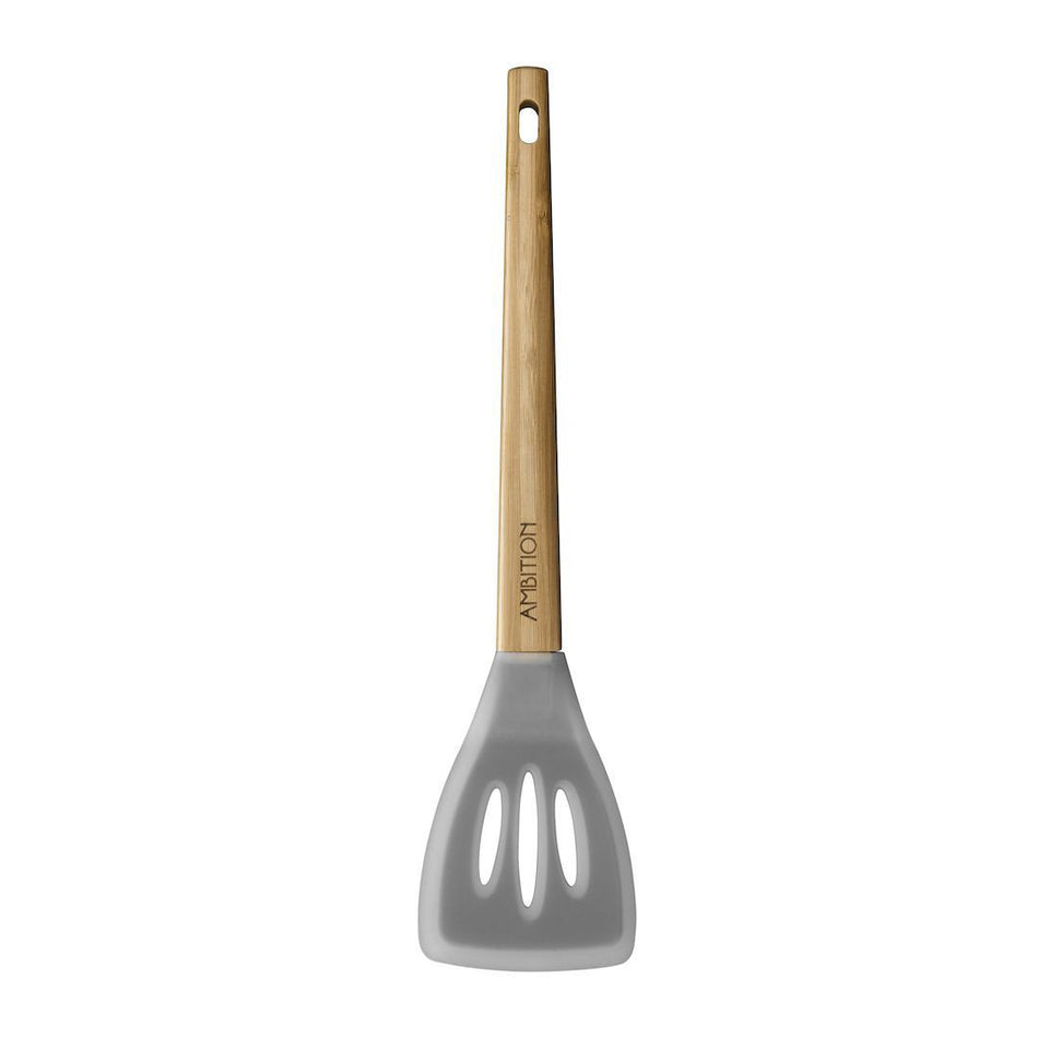 Spatula perforată cu mâner bambus Nordic AMBITION 96757